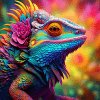 Farverigt firben, diamond art