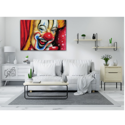 Glad klovn - Premium - diamond art